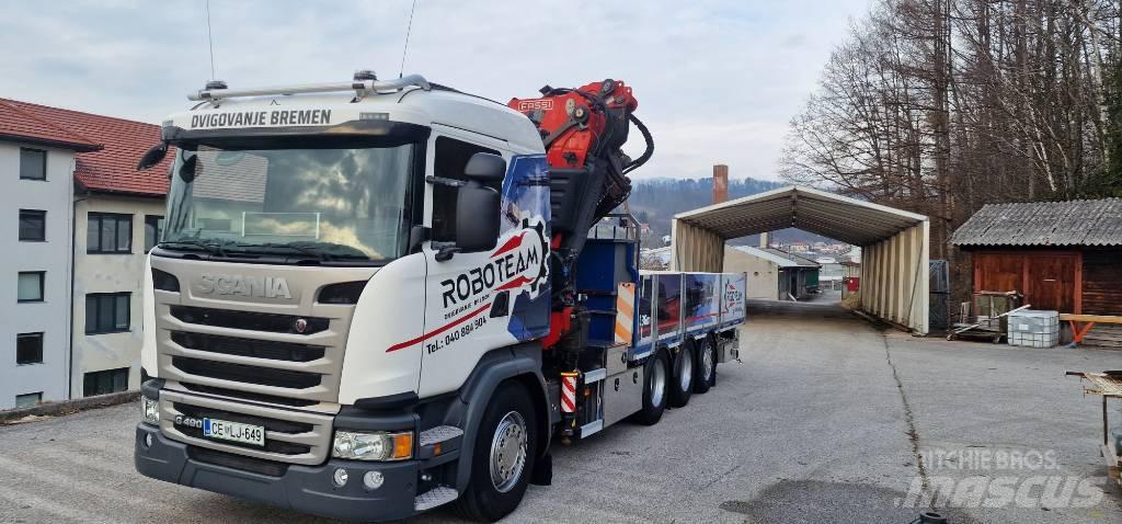 Scania G 490 Camiones grúa