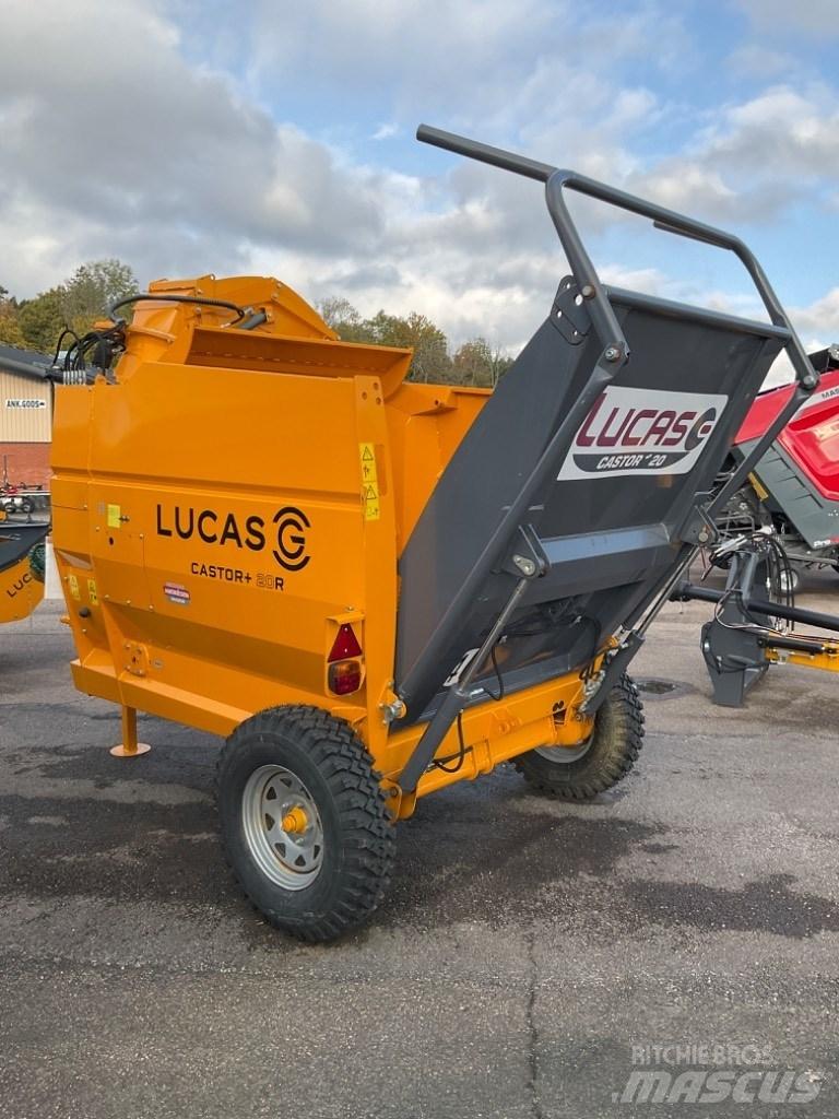 Lucas Castor 20 R Desmenuzadoras, cortadoras y desenrolladoras de pacas
