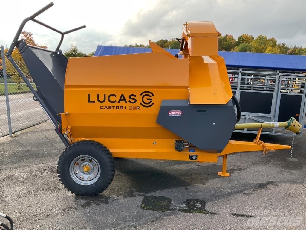 Lucas Castor 20 R Desmenuzadoras, cortadoras y desenrolladoras de pacas