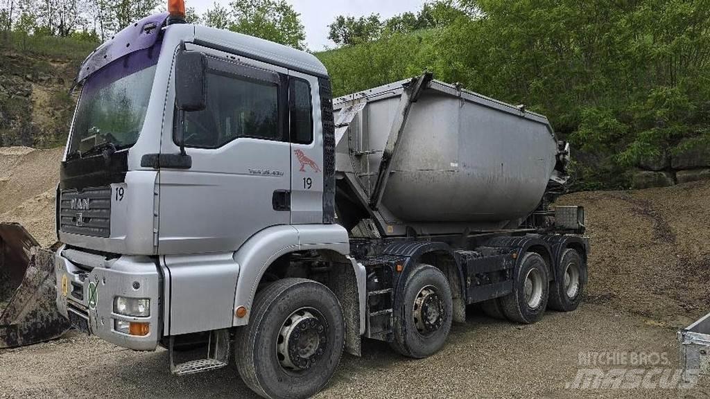 MAN TGA 35.430 8x4 Camiones bañeras basculantes o volquetes