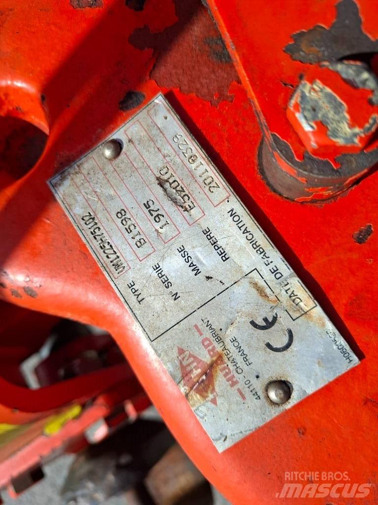 Kuhn Vari-Master 122 Arados reversibles suspendidos