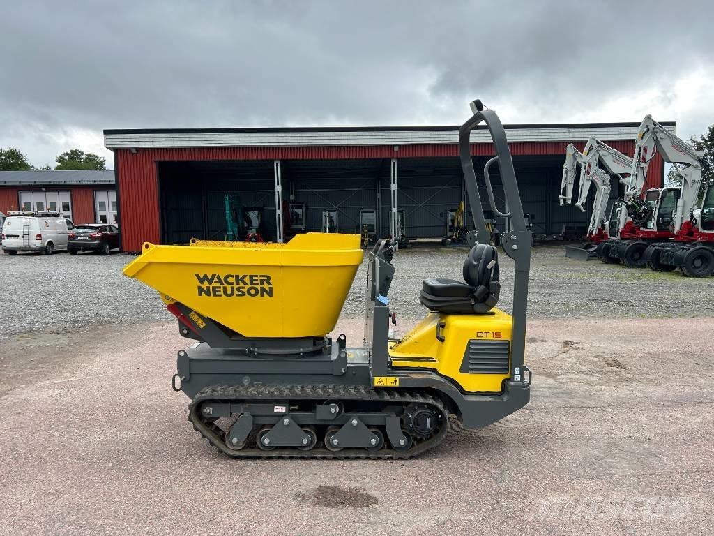 Wacker Neuson DT15 Dúmpers sobre orugas