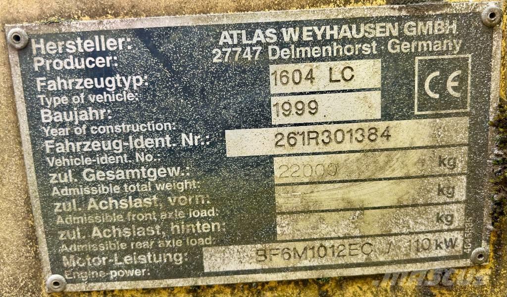 Atlas 1604 LC Excavadoras de cadenas