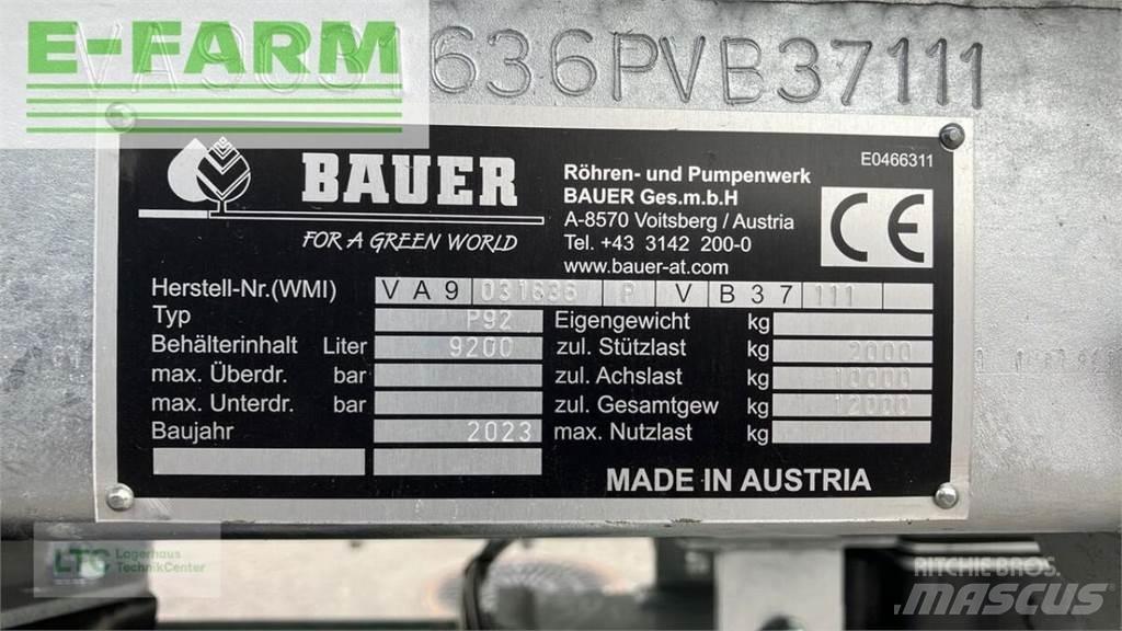 Bauer p 92 Otras máquinas de fertilización