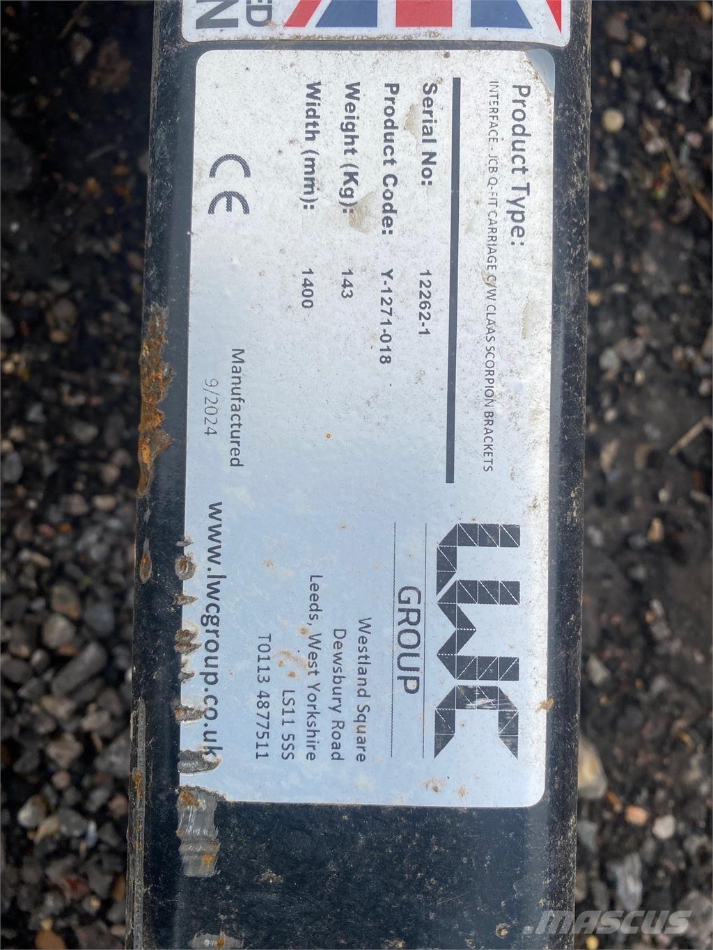  ADAPTOR PLATE Manipuladores telescópicos agrícolas