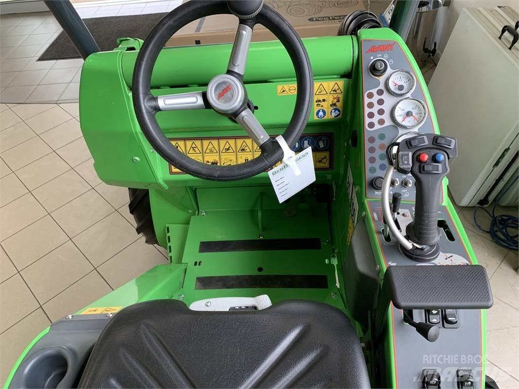 Avant 640 Cargadoras sobre ruedas