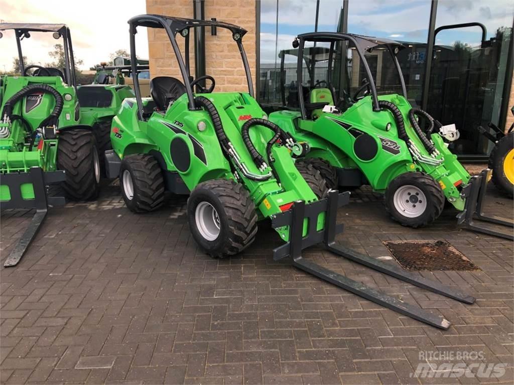 Avant AV 735 Cargadoras sobre ruedas
