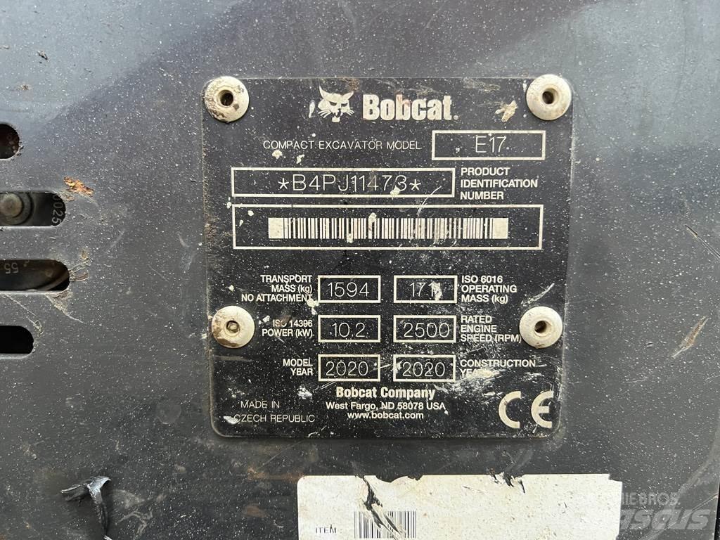 Bobcat E17 Mini excavadoras < 7t