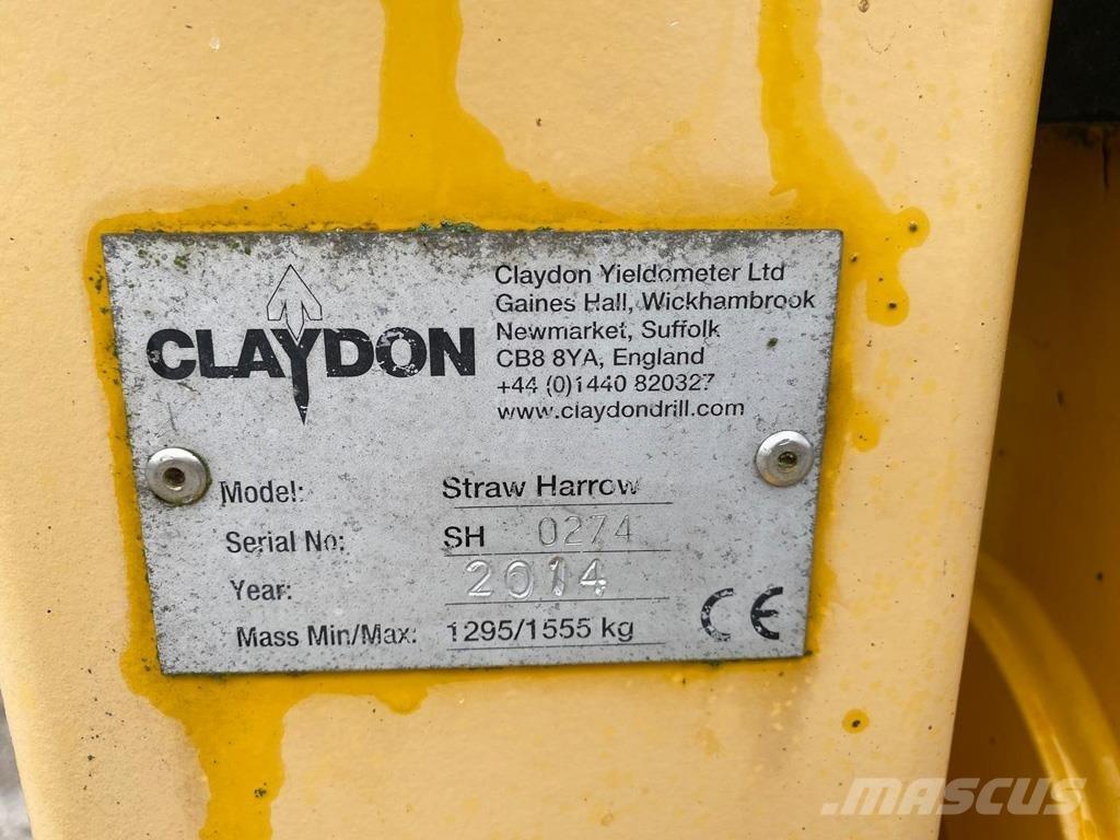 Claydon STRAW Segadoras y cortadoras de hojas para pastos