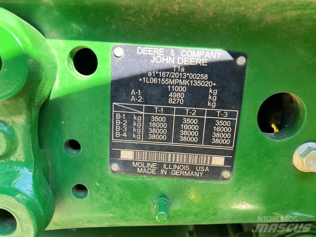 John Deere 6155M Tractores