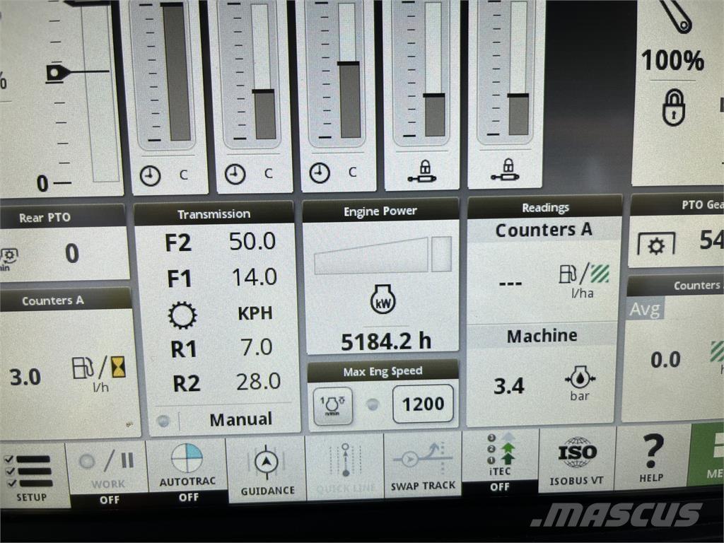 John Deere 6R185 Tractores