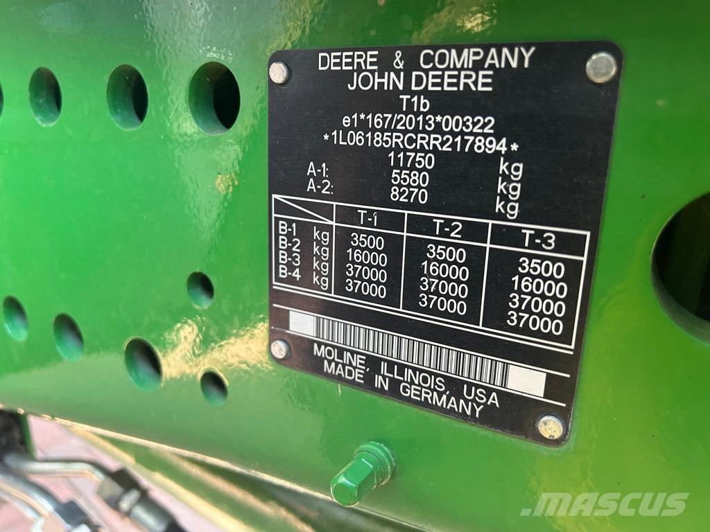 John Deere 6R185 Tractores