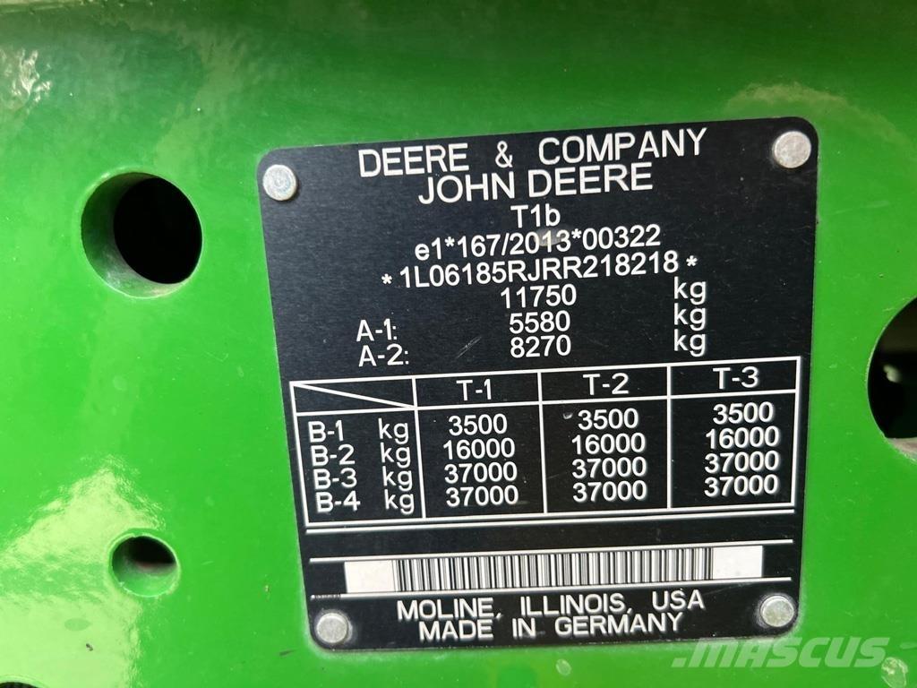 John Deere 6R185 Tractores