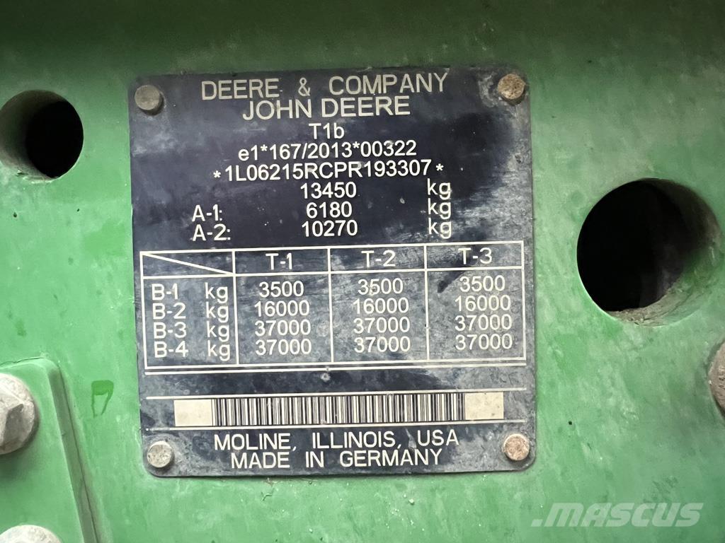 John Deere 6R215 Tractores