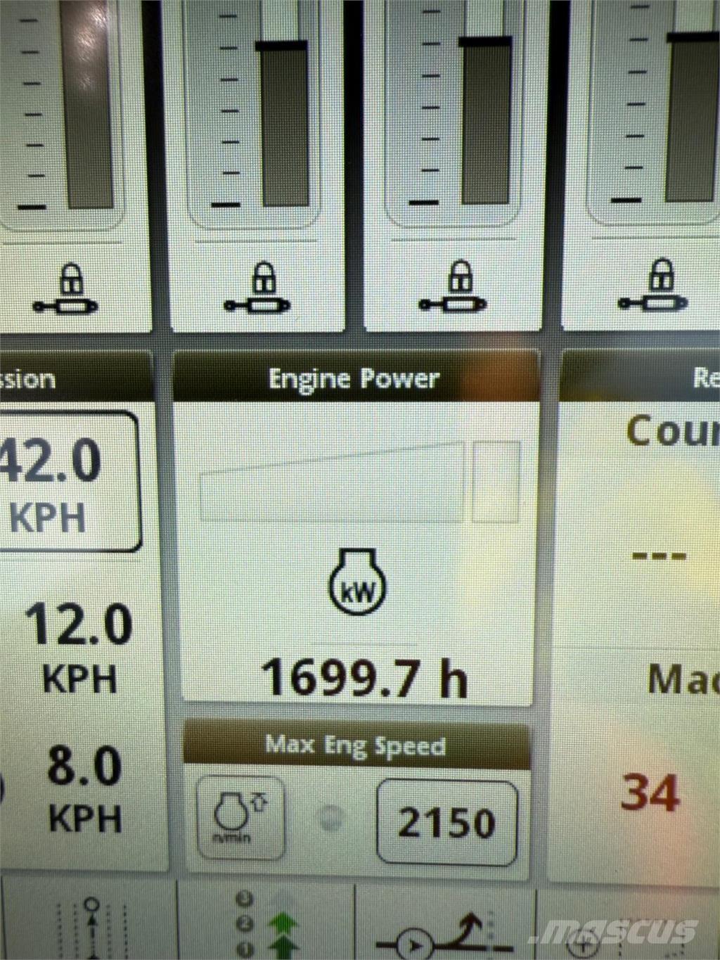 John Deere 8RX370 Tractores