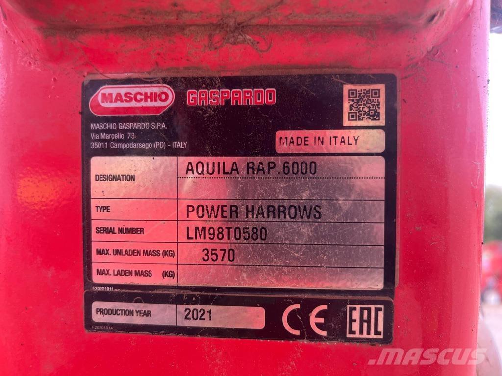 Maschio AQUILA 6M Gradas rotativas / rotocultivadores