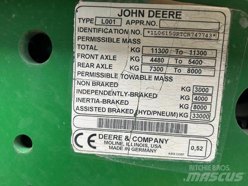John Deere 6150R Tractores