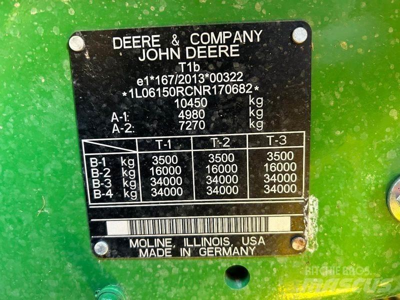 John Deere 6R150 Tractores