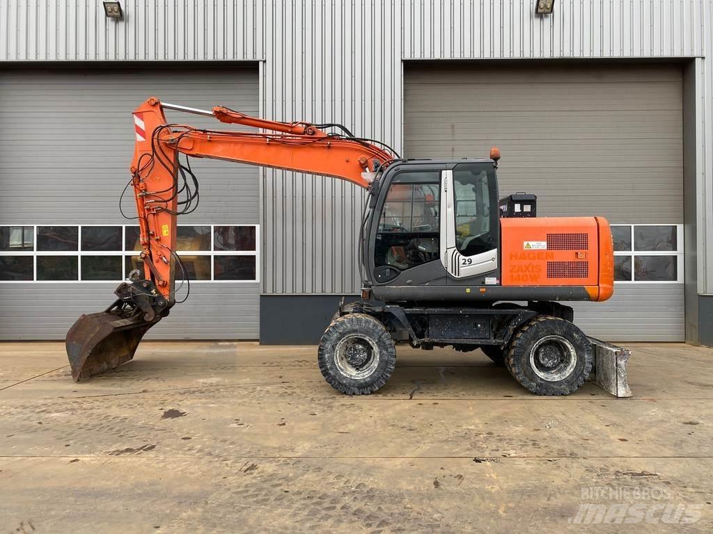 Hitachi ZX140W-3 Excavadoras de ruedas