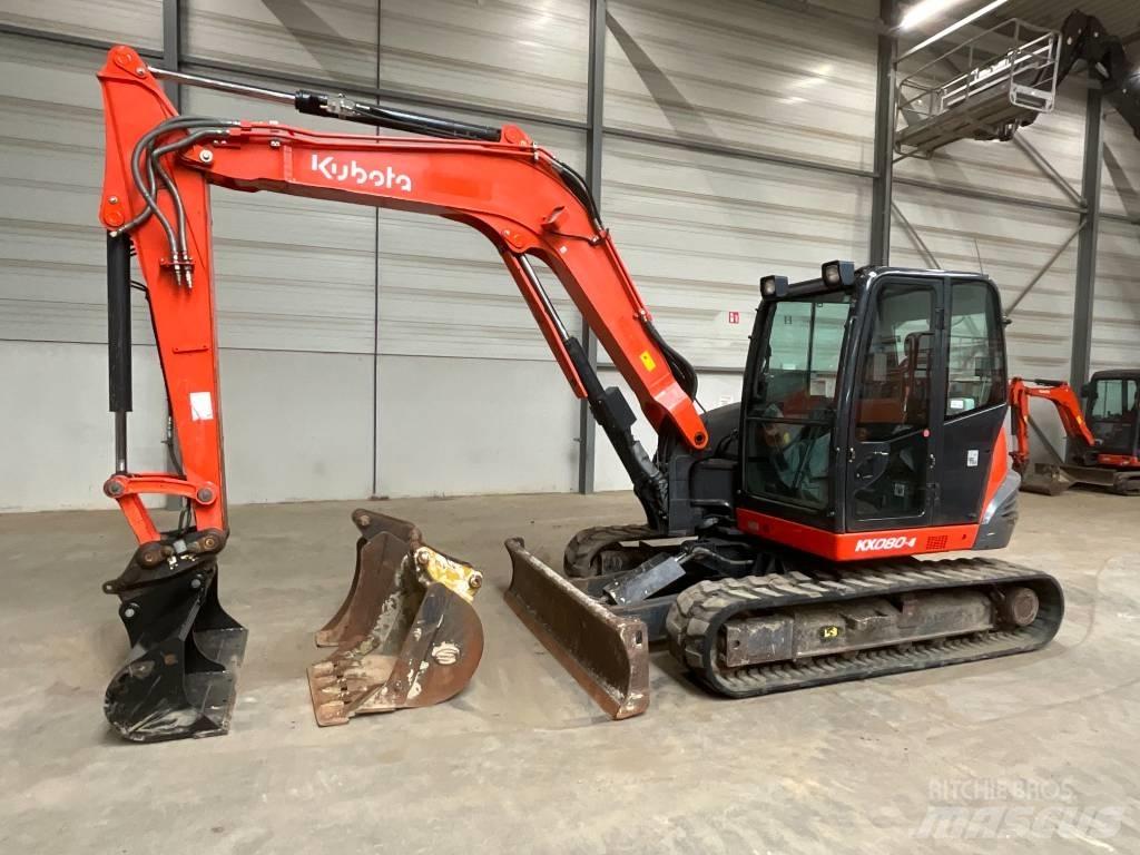 Kubota KX 080-4 Excavadoras 7t - 12t