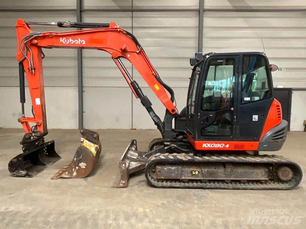 Kubota KX 080-4 Excavadoras 7t - 12t