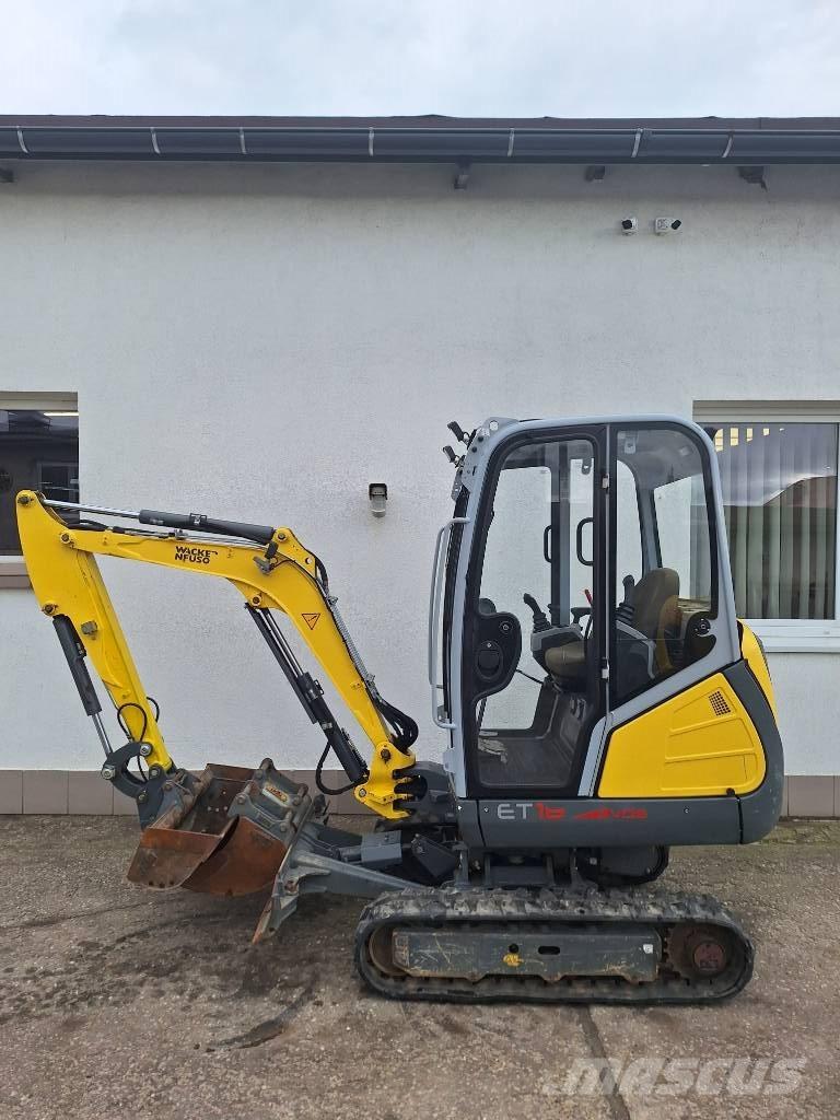 Wacker Neuson ET 18 Excavadoras de cadenas