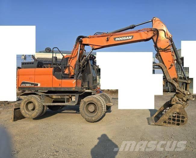 Doosan DX 140 W-5 Excavadoras de ruedas