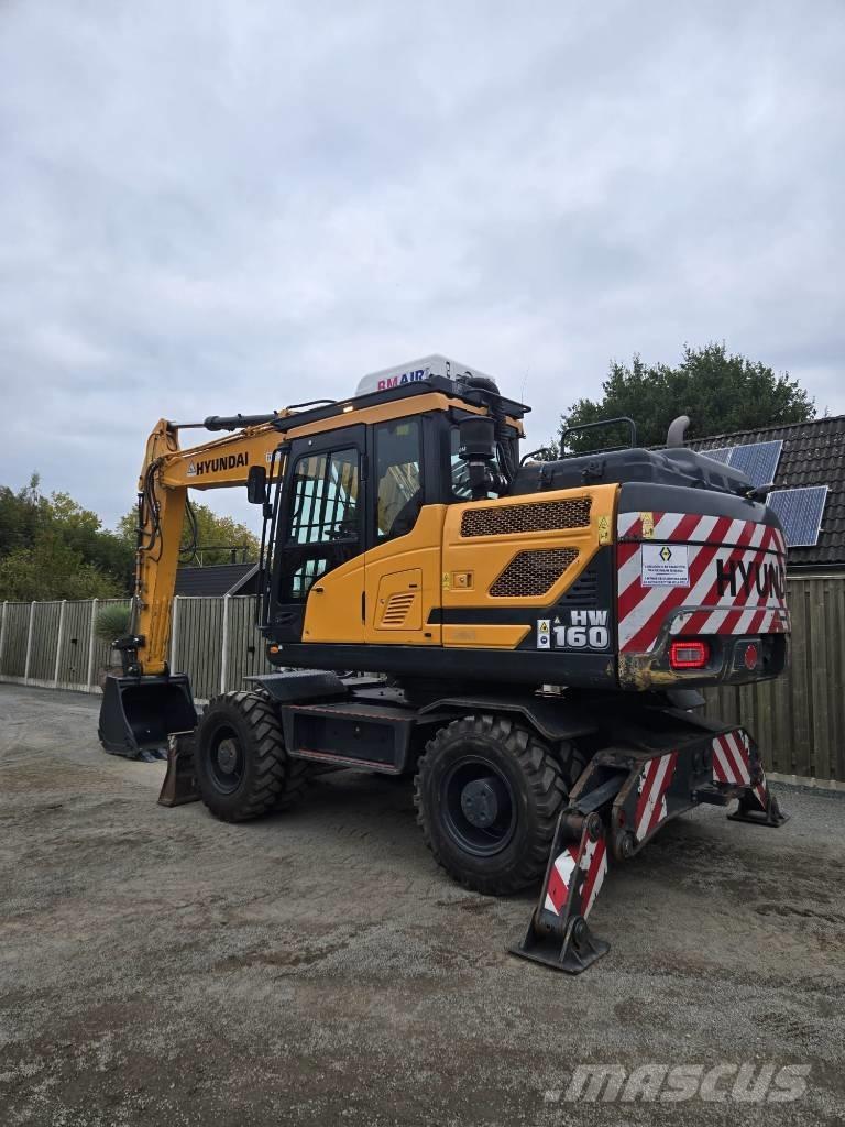 Hyundai HW 160 Excavadoras de ruedas