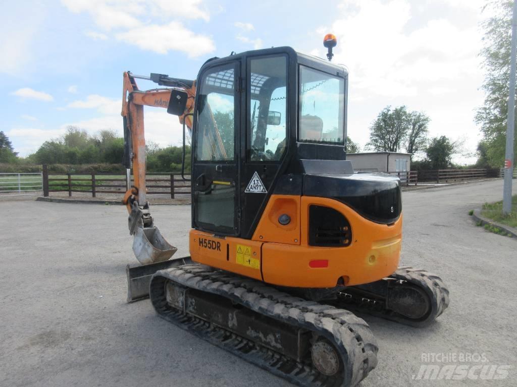 Hanix H 55 DR Mini excavadoras < 7t