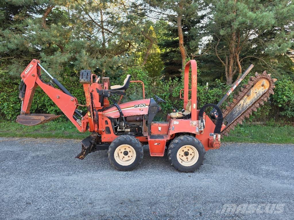 Ditch Witch RT 40 Excavadoras de zanjas