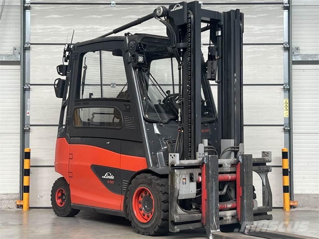 Linde E 50HL-01 Carretillas de horquilla eléctrica