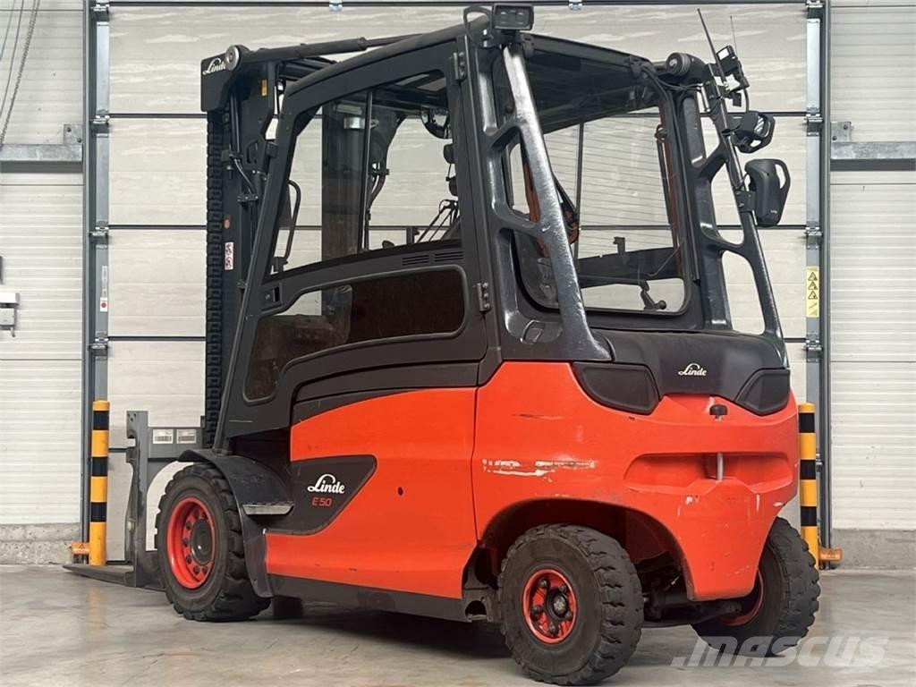 Linde E 50HL-01 Carretillas de horquilla eléctrica