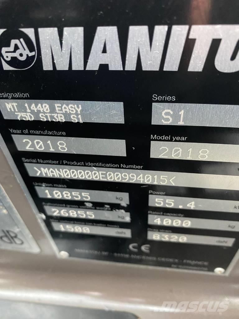 Manitou MT 1440 Carretillas telescópicas