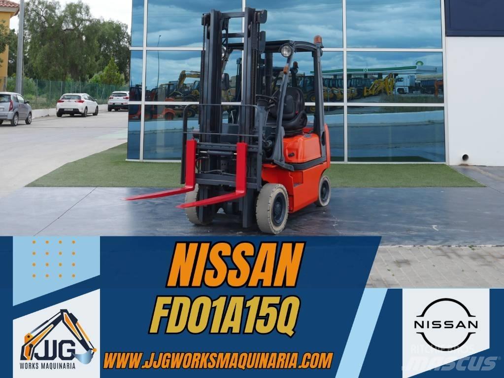 Nissan FD01 A 15 Q Carretillas diesel