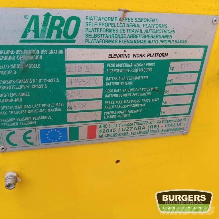Airo XL 19E Plataformas tijera
