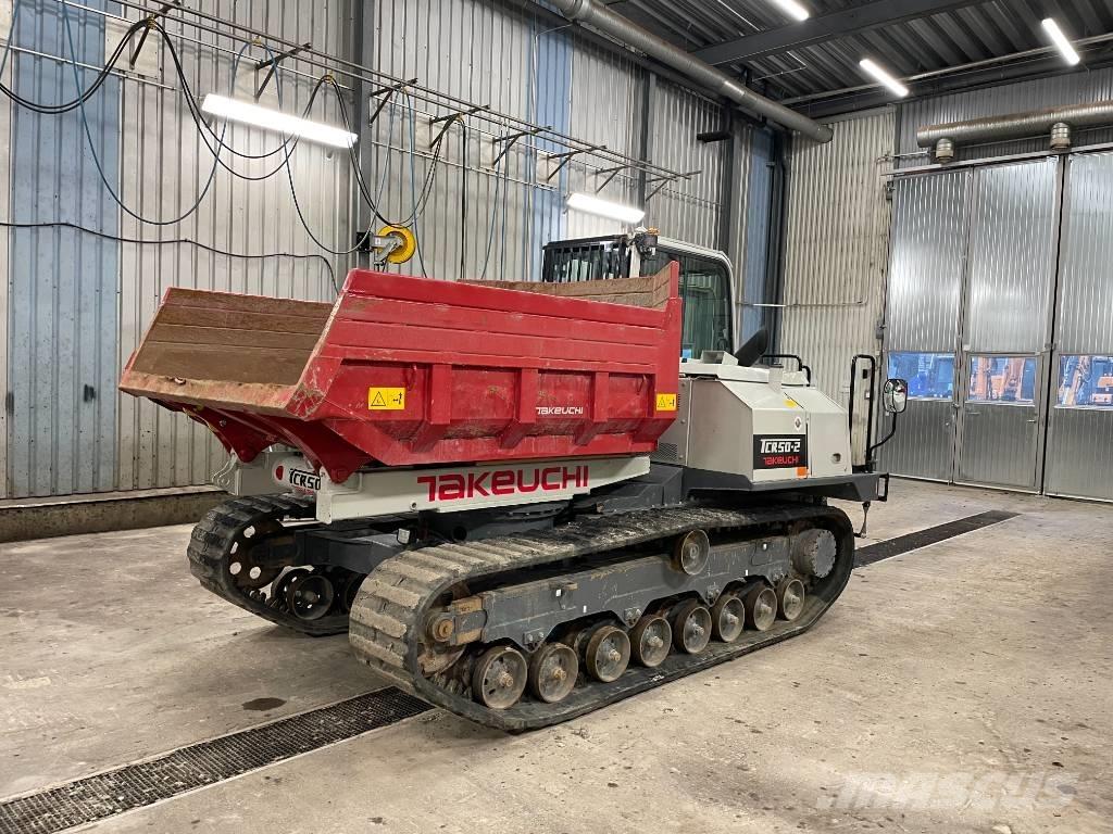 Takeuchi TCR 50 Dúmpers sobre orugas