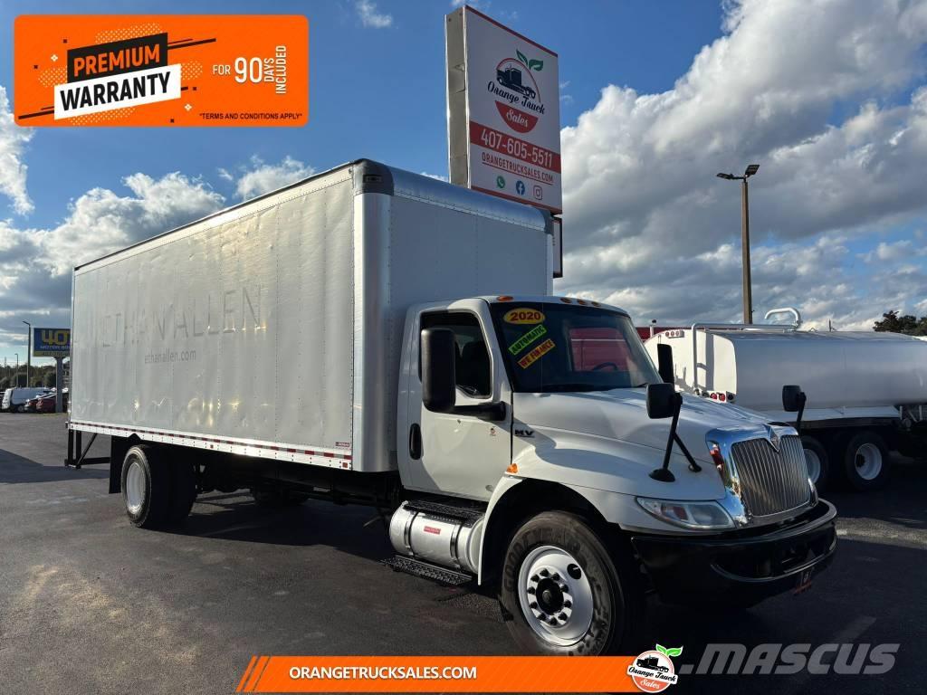 International MV607 Camiones caja cerrada