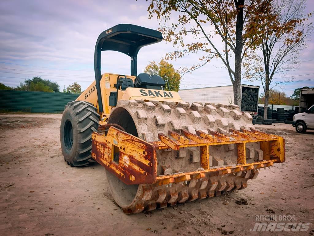 Sakai SV 540 T Rodillos de un solo tambor