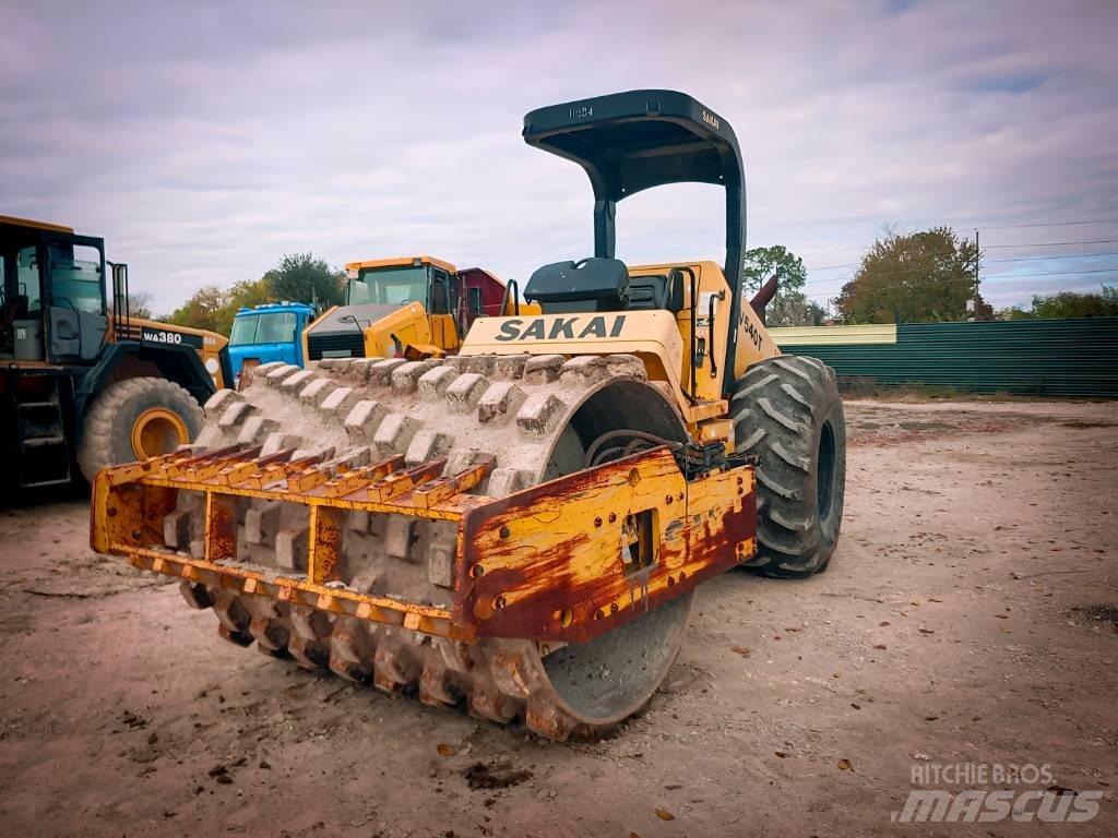 Sakai SV 540 T Rodillos de un solo tambor