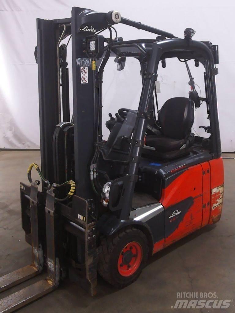Linde E16C-02 Carretillas de horquilla eléctrica