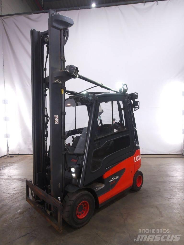 Linde E25-01 Carretillas de horquilla eléctrica