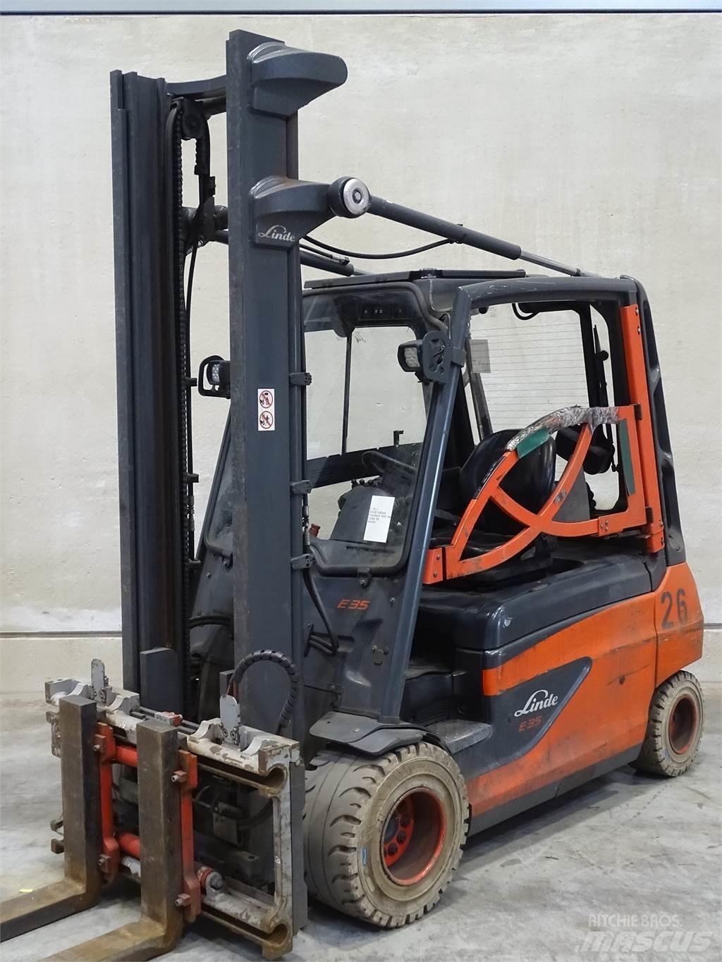 Linde E35L Carretillas de horquilla eléctrica