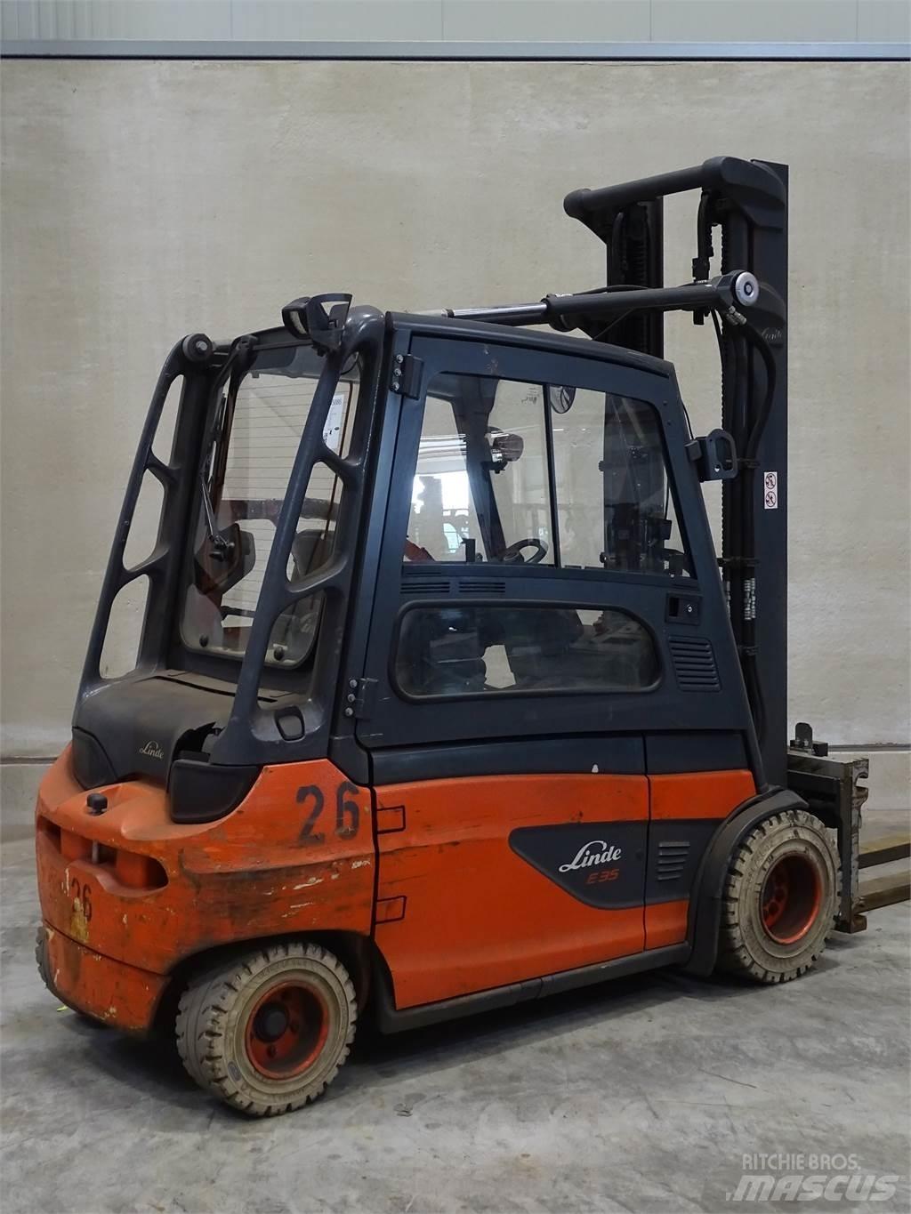 Linde E35L Carretillas de horquilla eléctrica