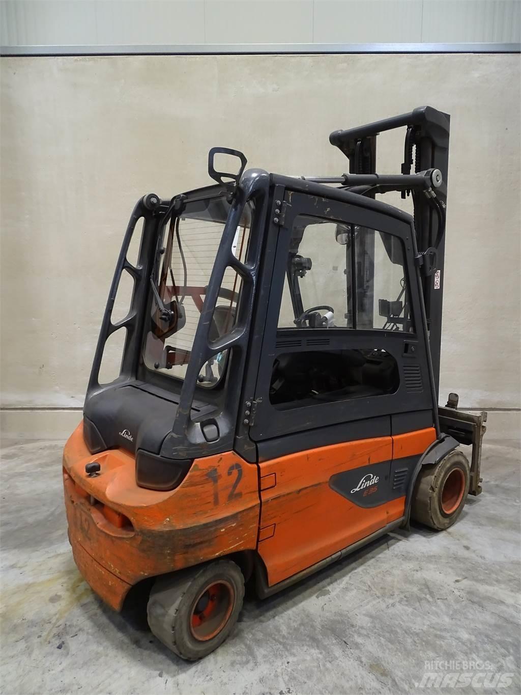 Linde E35L-01 Carretillas de horquilla eléctrica
