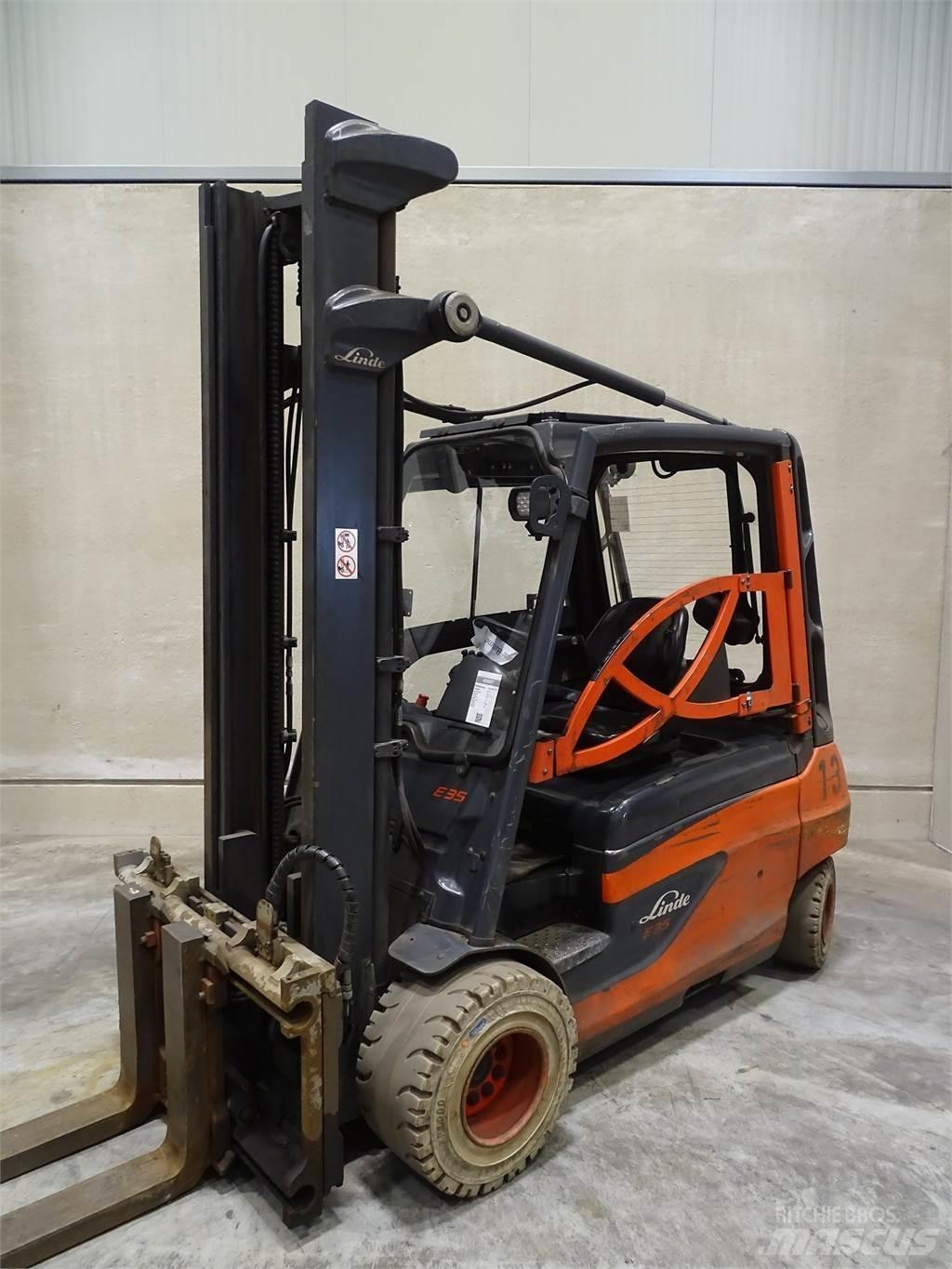 Linde E35L-01 Carretillas de horquilla eléctrica