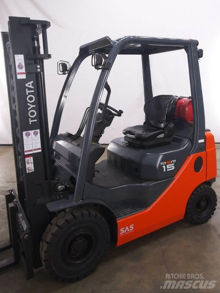 Toyota 02-8FGF15 Carretillas LPG