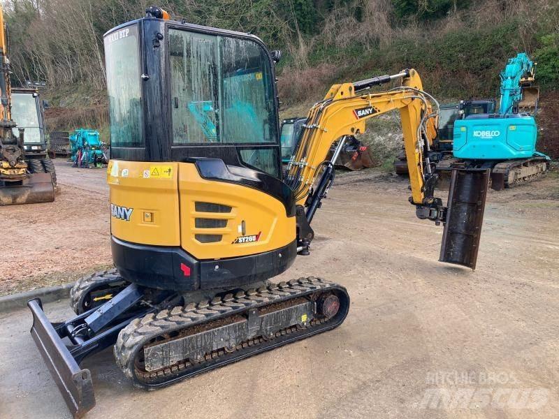 Sany SY26U Mini excavadoras < 7t
