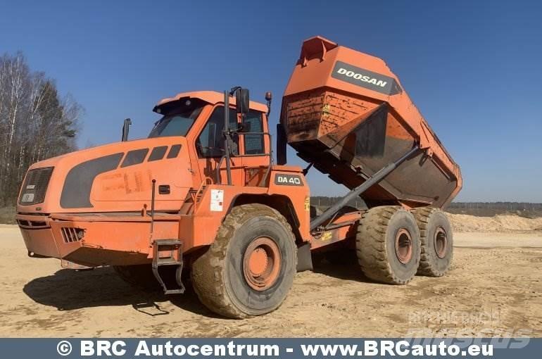 Doosan DA 40 Dúmpers articulados