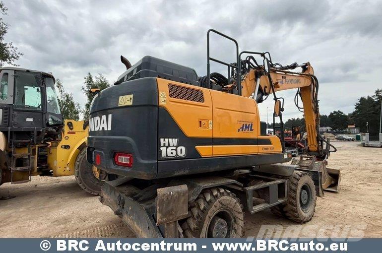 Hyundai HW160 Excavadoras de ruedas