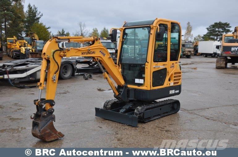 Hyundai R18-9AK Mini excavadoras < 7t